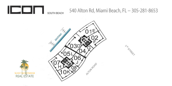 ICON South Beach floor plans